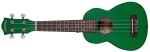 Cascha HH 2265L Soprano Mahogany LH Green
