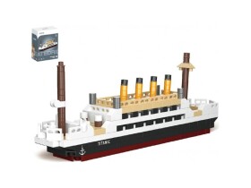 Stavebnice mini KOCO Titanic plast 271ks v krabičce 11x15x6cm