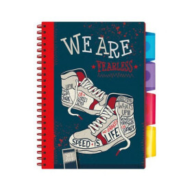 Spirálový sešit A5 s pořadačem We Are, 1. vydání