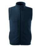 Next fleece vesta unisex námořní modrá XL