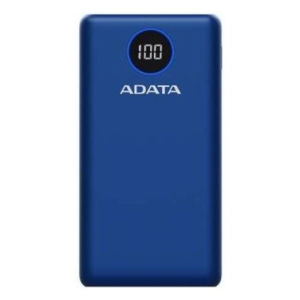 ADATA PowerBank P20000QCD 20000mAh modrá / 3A / 2x USB + 1x USB-C (AP20000QCD-DGT-CDB)