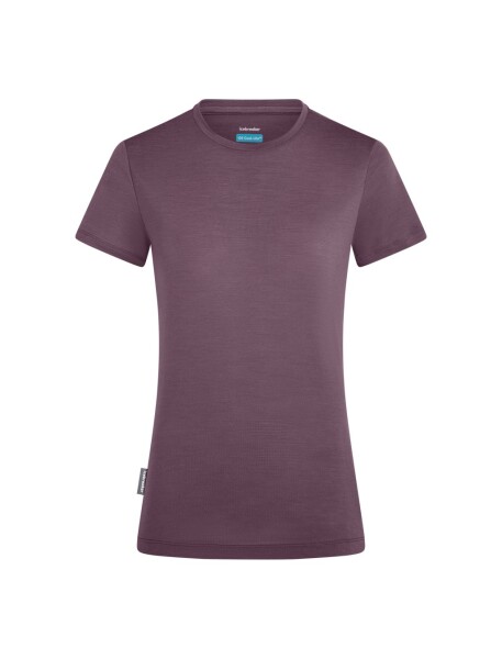 ICEBREAKER Wmns Merino 125 Cool-Lit Sphere SS Tee Alta, Grey Plum (vzorek) velikost: S