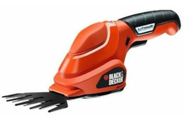 BlackDecker GSL200 / Aku nůžky na trávu / 3.6V / 1.3Ah / Záběr 38 mm / Doba chodu 45 min (GSL200)