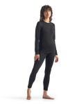 Dámské merino tričko s dlouhým rukávem ICEBREAKER Wmns 260 Tech LS Crewe, Black velikost: M