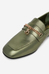 Polobotky EVA MINGE CYNIA-LT2513-37 Přírodní kůže (useň) - Lícová