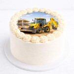 Obrázek Jedlý papír Bagr