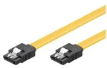 MicroConnect Propojovací kabel SATA 7pin - SATA 7pin 0.3m žlutá / SATA III (SAT15003C6)