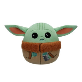 Squishmallows Star Wars - Grogu se sušenkami 20 cm