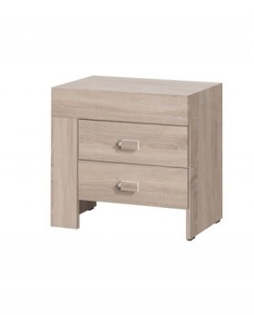 Noční stolek Cezar 21 Barva korpusu: Dub - sonoma, Varianty: Levá