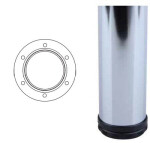 Strong stolová noha chrom 710x60 (290672)