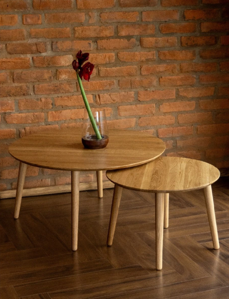 NábytekProNás Konferenční stolek Twin (88x45 cm) - dub