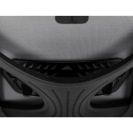 Kancelářská židle, houpací mechanismus, šedá, KA-K2021 GREY
