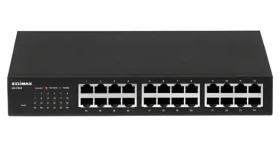 Edimax GS-1024 / 24-port Switch / 10/100/1000 Mbps / 19" Rackmount (GS-1024)