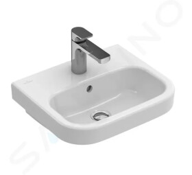 VILLEROY & BOCH - Architectura Umývátko 500x380 mm, s přepadem, 1 otvor pro baterii, CeramicPlus, alpská bílá 437350R1