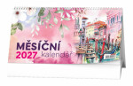 Měsíční kalendář 2027 - stolní kalendář