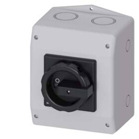 černá 6pólová 16 mm² 32 A 1 spínací kontakt, 1 rozpínací kontakt 690 V/AC Siemens 3LD22654VD51