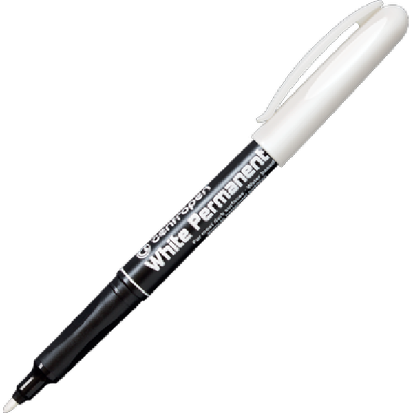 Permanentní fix bílý 1,2 mm Centropen 2686