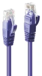 Lindy Cat6 U/UTP purpurová / Síťový kabel / 2 m / RJ-45 (48123)