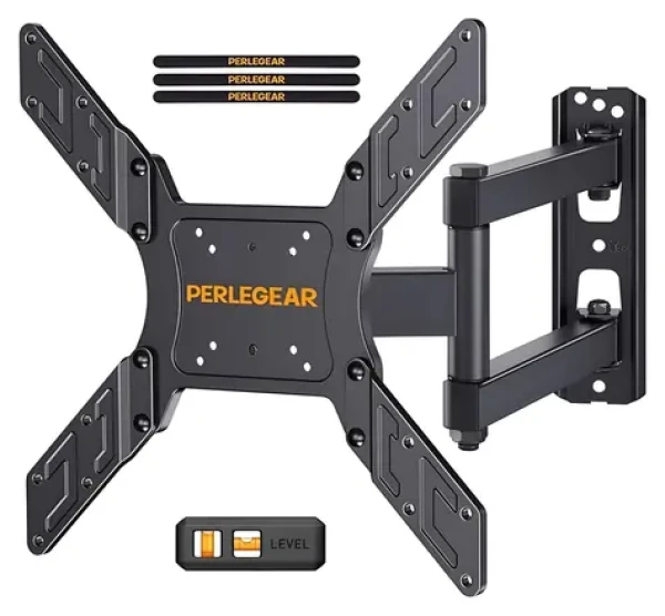 Perlegear PGMFK6 / Nástěnný držák pro TV / 26-60" / do 45 kg / náklon 5°/-15° / vysunutí 70-495 mm (PGMFK6)