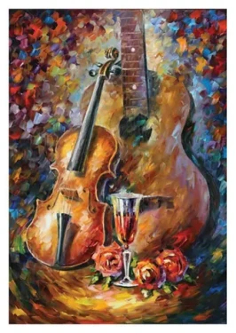 ANATOLIAN Puzzle Kytara a housle