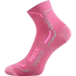 VOXX Ponožky bavlněné sportovní FRANZ 03 růžové (3 páry) 39-42 114579