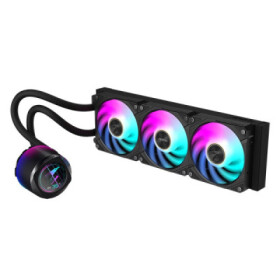 GIGABYTE vodní chladič AORUS WATERFORCE X II 360, 2x120mm ARGB, LCD displej, LGA1851, AM5 EDF_524926