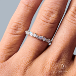 Royal Fashion stříbrný prsten GU-DR23094R-SILVER-MOONSTONE-TOPAZ Velikost: 5 (EU: 49-50)