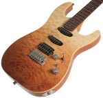 JET Guitars JS-45 Fireburst