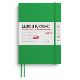 Weekly Planner 2026 Medium (A5) Spring Leaf