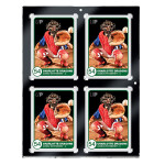 Rámeček na 4 karty - UltraPro 4-Card Black Border One-Touch Magnetic Holder 130pt