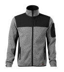 Casual softshellová bunda pánská knit light gray XL