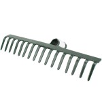 STREND PRO 211139 Hrábě kovové, 16 zubů, bez násady