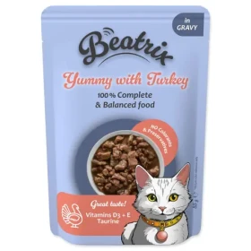 Beatrix Adult / Kapsička pro kočky / Krůtí / 85 g (773-30003)