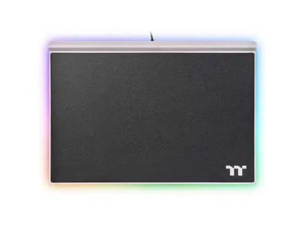 Thermaltake Argent MP1 RGB Gaming Mouse Pad černá / herní podložka pod myš / 359 x 254 x 10 mm / USB (GMP-MP1-BLKHMC-01)