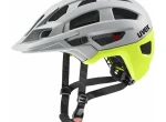 Cyklistická helma Uvex FINALE 2.0, Rhino - Neon Yellow Mat 56-61cm