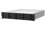 QNAP TS-h1887XU-RP-E2334-16G / Xeon 4.8GHz / ZFS / 16GB ECC RAM / 12x 3.5" + 6x2.5" / 2x 2.5GbE / 2x10GbE (TS-h1887XU-RP-E2334-16G)