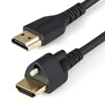 StarTech černá / HDMI kabel / se zajišťovacím šroubem / 1 m / 60 Hz (HDMM1MLS)