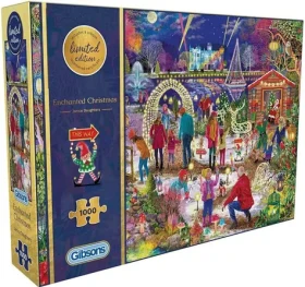 GIBSONS Puzzle Limitovaná vánoční edice Kouzelné Vánoce