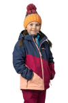 Dětská lyžařská bunda Hannah Kigali JR Mood indigo/anemone