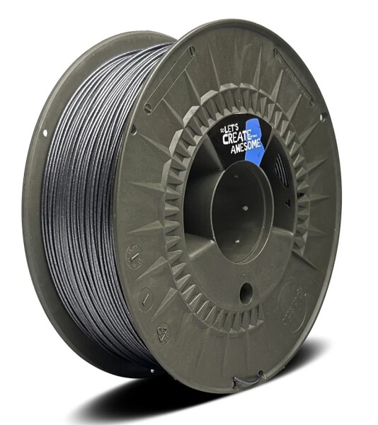 PLA filament Vertigo Grey 1,75 mm 1 kg Fillamentum