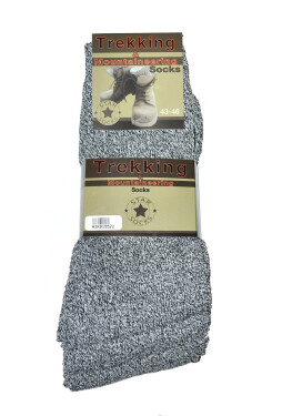 Pánské ponožky model 17820950 WiK Barva: melanžově šedá, Velikost: