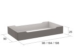 BRADOP Zásuvka pod postel L250 BRA-L250-ZASUVKA
