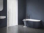 RAVAK - Freedom Wall II Tec Vana 170x87 cm, Deepsea Blue/bílá CC71400000