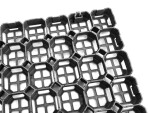 Zatravňovací dlaždice – Geopave GRAVEL - tloušťka 40 mm, zatížení 400 t/m², 57×38×4 cm černá