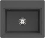 Keramický dřez Villeroy & Boch Subway Style 60 S, 336601i4, Graphit 336601i4