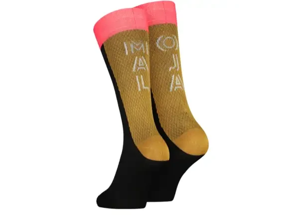 Maloja RombonM. ponožky Bright Rose/Deep Black vel. 43/46