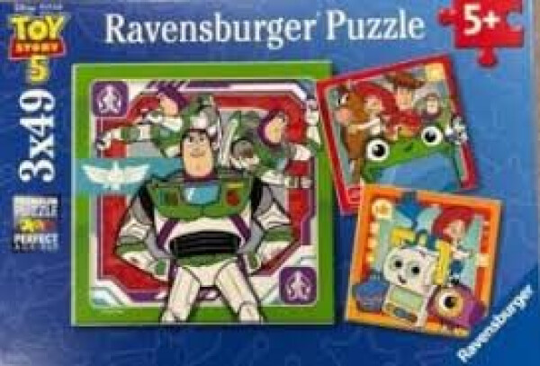 Puzzle Toy Story: Příběh hraček 3x49 dílků