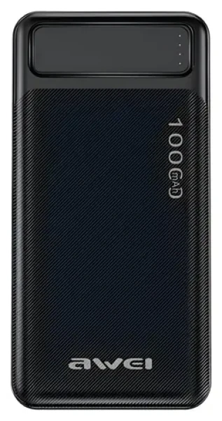 P5K černá / Powerbanka / 10000 mAh / 2x USB / 2,1 A (AWE000183)