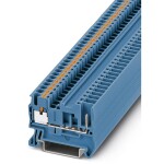 Phoenix Contact 3210046 řadová svorka průchodky 5.2 mm rychlé připojení modrá 50 ks