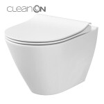 Wc s prkénkem softclose závěsné Cersanit City zadní odpad K701-104 K701-104